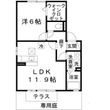 八尾市跡部北の町1丁目の間取図