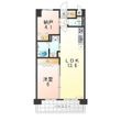 豊中市服部本町３丁目の間取図
