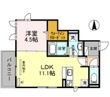 茨木市竹橋町の間取図