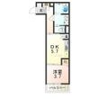 大阪市西淀川区花川2丁目の間取図