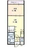 東大阪市瓢箪山町の間取図