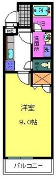 八尾市弓削町3丁目の間取図