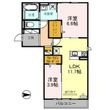 八尾市萱振町2丁目の間取図