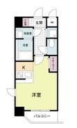 西宮市甲子園高潮町の間取図