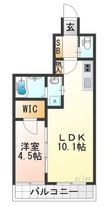 西宮市中須佐町の間取図