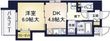 大阪市淀川区十三東1丁目の間取図
