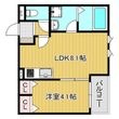 池田市石橋2丁目の間取図