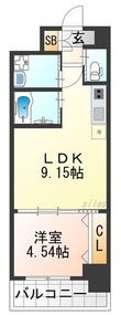 川西市小戸2丁目の間取図