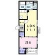 茨木市蔵垣内３丁目の間取図