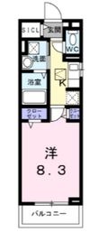 池田市建石町の間取図