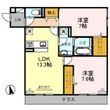 大阪市東住吉区住道矢田1丁目の間取図