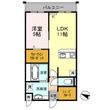 神戸市中央区磯辺通2丁目の間取図