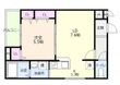 吹田市寿町2丁目の間取図