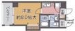 宝塚市武庫川町の間取図