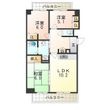 大阪市西淀川区竹島3丁目の間取図