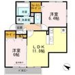 尼崎市常松1丁目の間取図