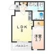 大阪市大正区泉尾1丁目の間取図