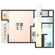 大阪市東住吉区南田辺2丁目の間取図
