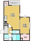 豊中市立花町2丁目の間取図