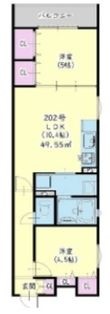門真市打越町の間取図