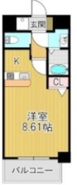 茨木市天王２丁目の間取図