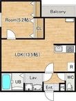 枚方市南楠葉2丁目の間取図