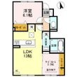 川西市加茂2丁目の間取図