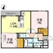 神戸市東灘区本山中町2丁目の間取図