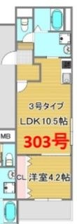 西宮市江上町の間取図