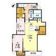 大阪市東淀川区上新庄2丁目の間取図