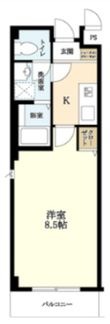 三田市西山2丁目の間取図