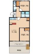 尼崎市南武庫之荘2丁目の間取図