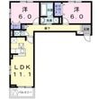 宝塚市口谷西3丁目の間取図