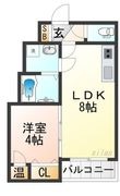 大阪市旭区中宮3丁目の間取図
