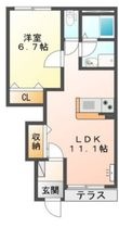 三木市本町3丁目の間取図