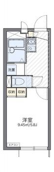 高梁市南町の間取図