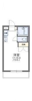 倉敷市中庄の間取図