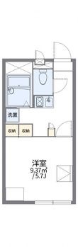 高梁市落合町近似の間取図