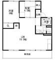 セジュール富士A棟の間取図