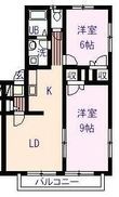 メモリーズホームAの間取図