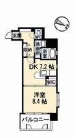 フラットリア笠岡の間取図