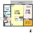 プレンティー新徳田の間取図