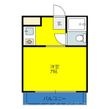 エトワールヴィルーR瓜生堂の間取図