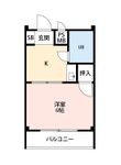 フジイマンション岩田の間取図