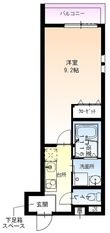 フジパレス岩田町ノースの間取図