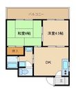 メゾンドール若江北の間取図
