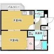 INOVE若江北の間取図