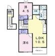プリムロードAの間取図