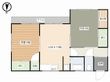 台金屋戸建の間取図