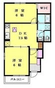 写真:ハアラン御津 1階101の間取図